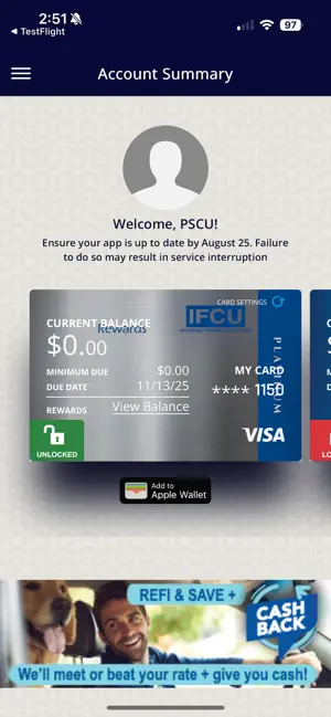 IFCU Credit Card screenshot 3