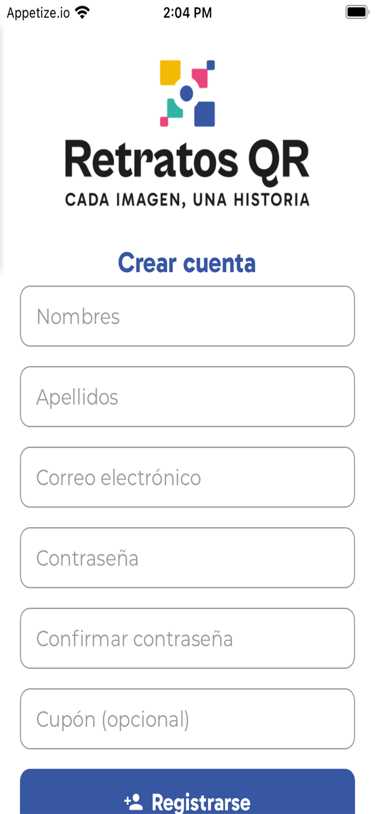Retratos QR screenshot 3