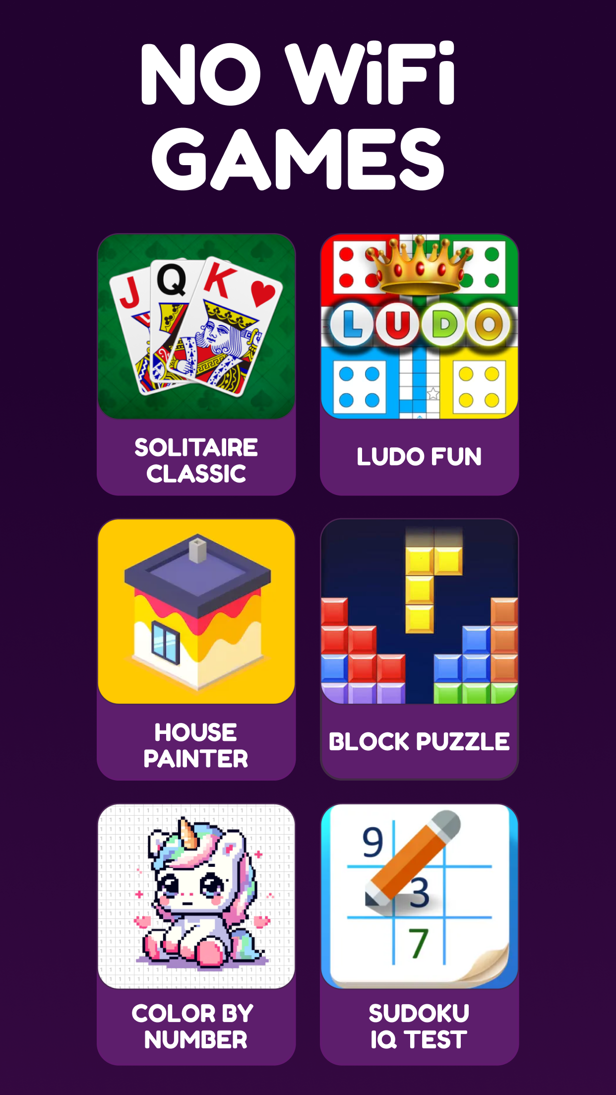 Offline Games No WiFi Fun 100+ screenshot 2