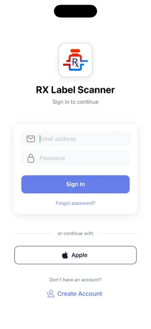 Rx Label Scanner screenshot 1