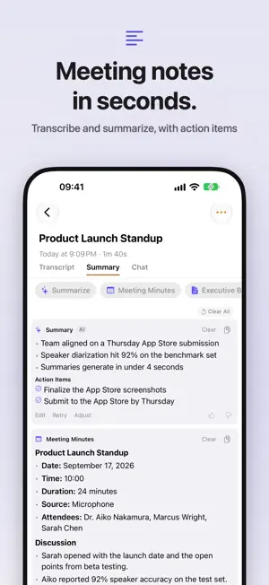 Voice Recorder AI: ThinkScribe screenshot 2