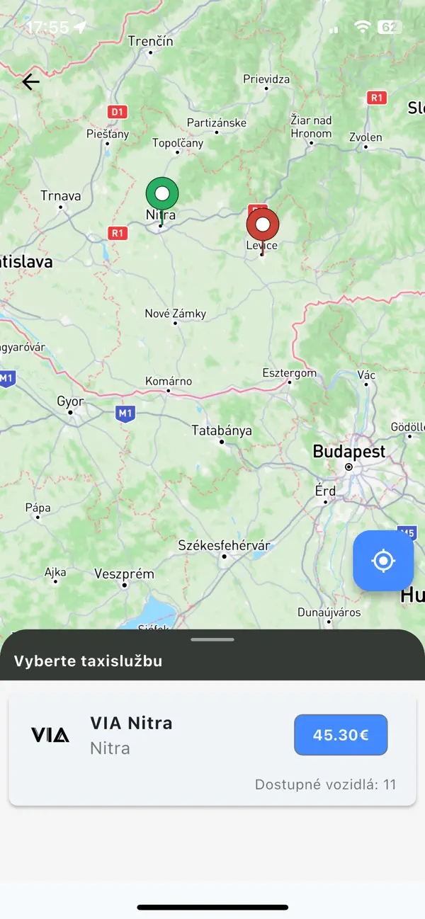 Screenshot #3 pour VIA Taxi