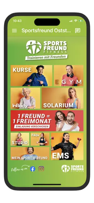Sportsfreund Fitness. screenshot 1