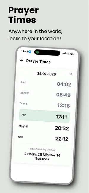 Mumin AI: Prayer Times & Qibla iPhone screenshot 4