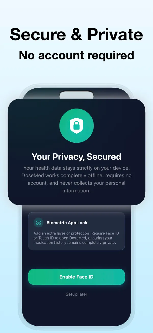 Private Pill Reminder DoseMed 截图 3