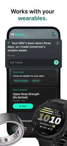 Trayne: AI Fitness Coach screenshot