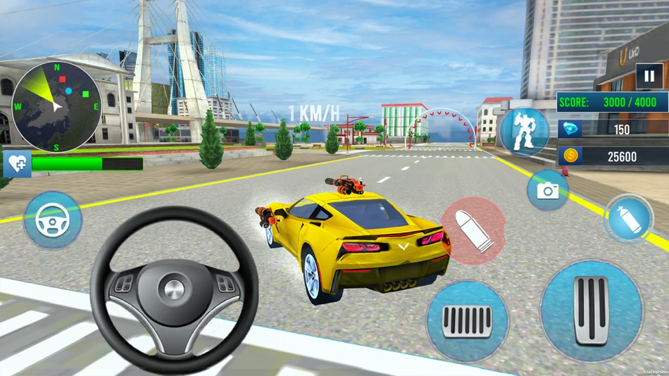 #7. Futuristic War Robot Games 3D (iOS) 由: MINOR BUGS