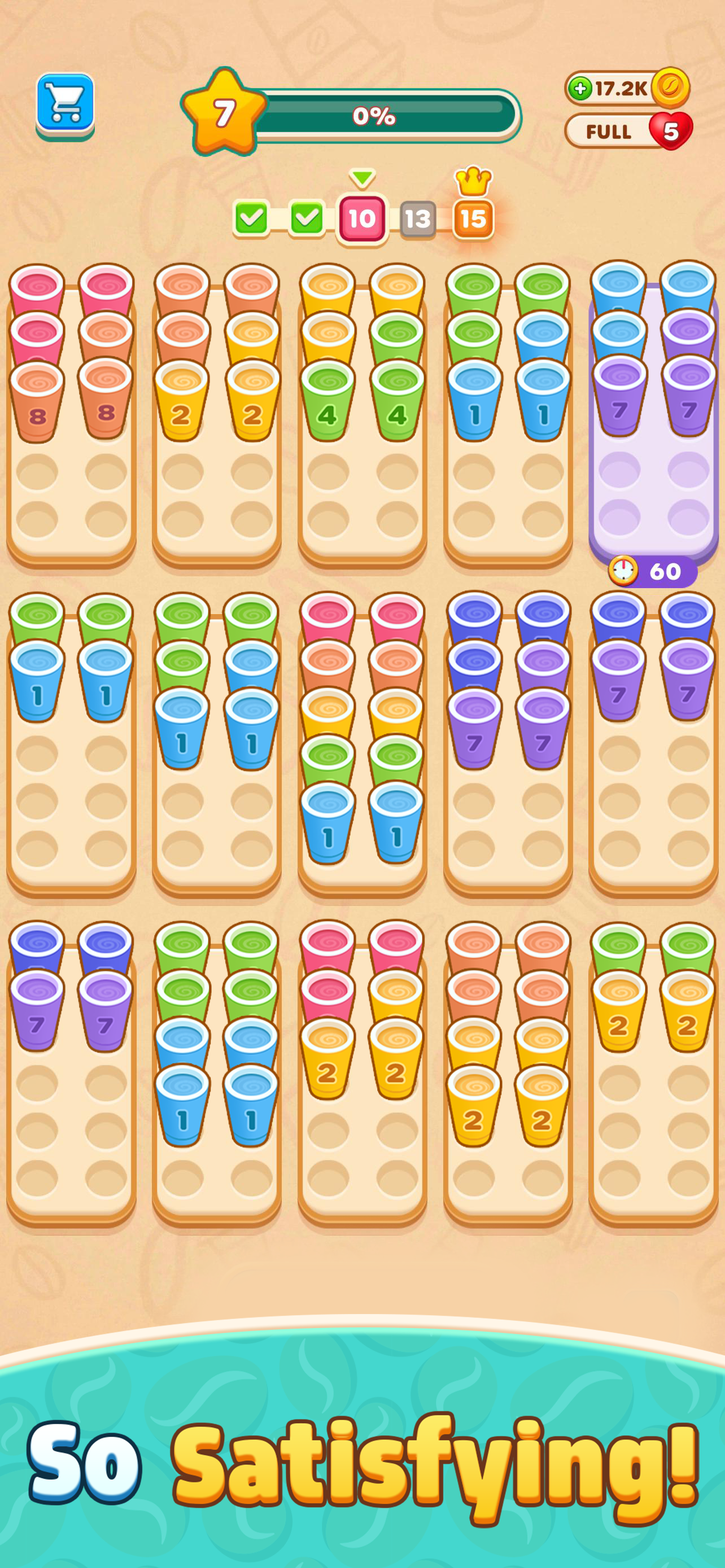 Coffee Color Stack screenshot 2