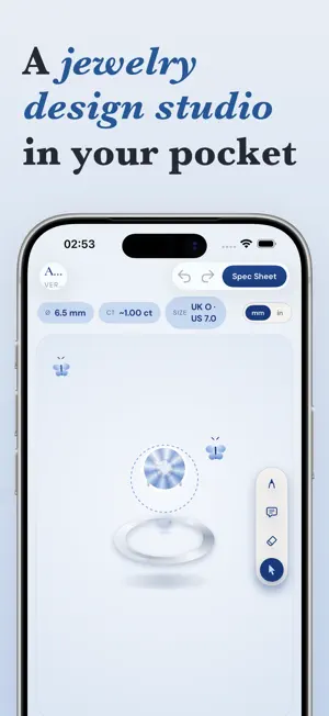 Bezel: Jewelry Design Studio screenshot 1