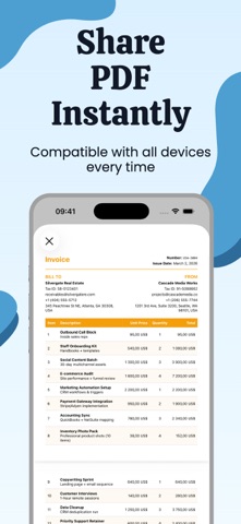Invoices & Estimates Creator screenshot