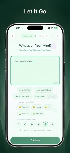 relif: Ease Anxiety & Stress screenshot 4