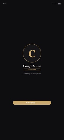 Confidence Style Guide Screenshot 1 of 6