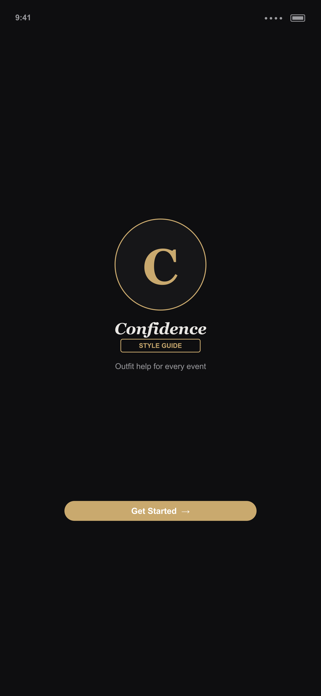 Confidence Style Guide Screenshot 1 of 6