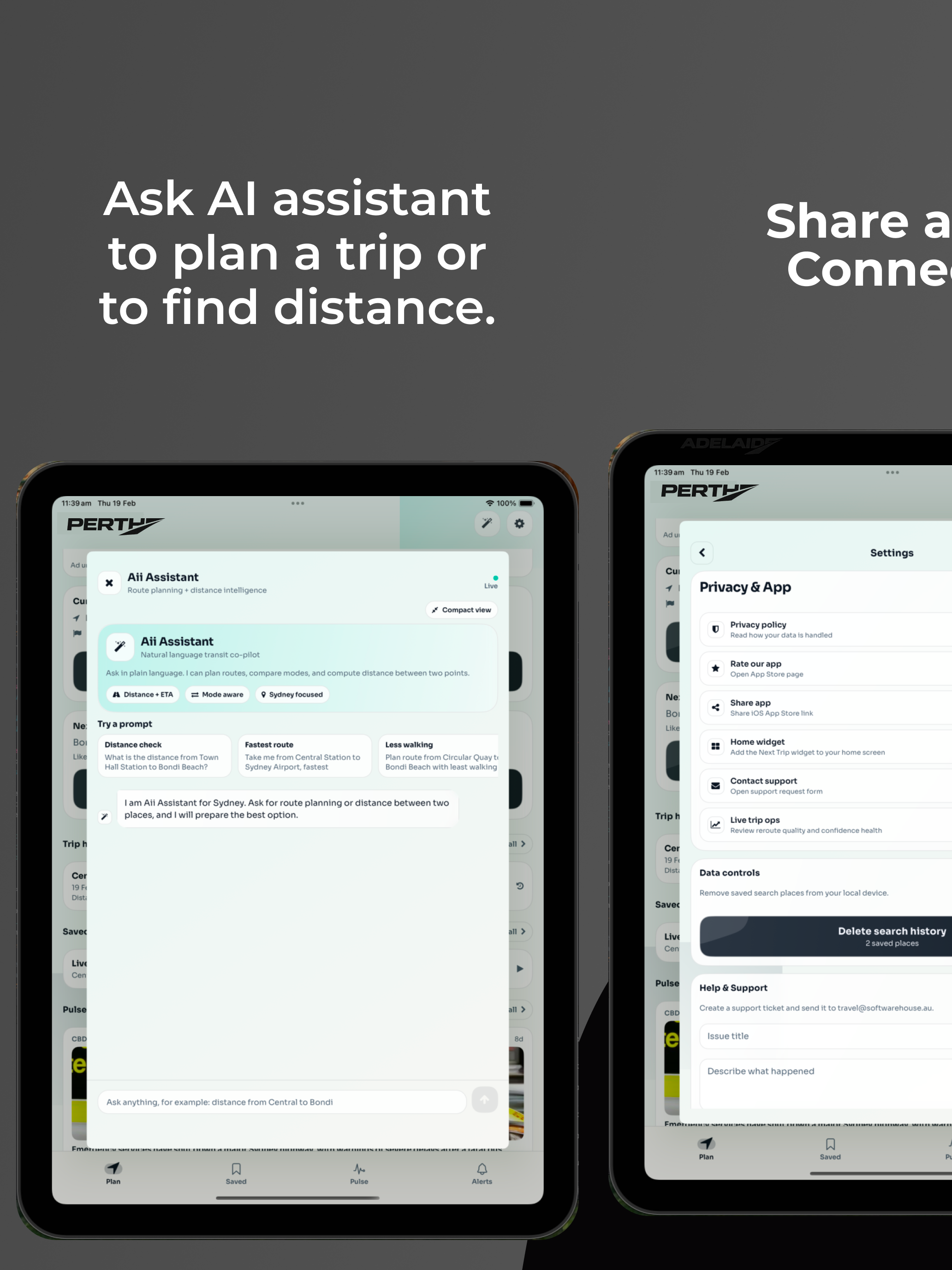 Perth Buss & Train Tracker screenshot 18