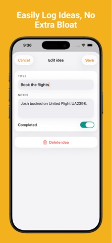 Project Manager: Idea Pal Screenshot 5 of 6