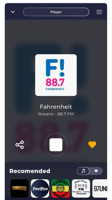 Radio Argentina Online FM Screenshot