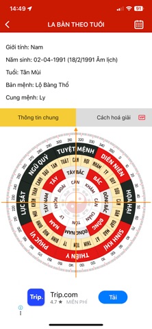 La ban Phong thuy - Laban iPhone screenshot