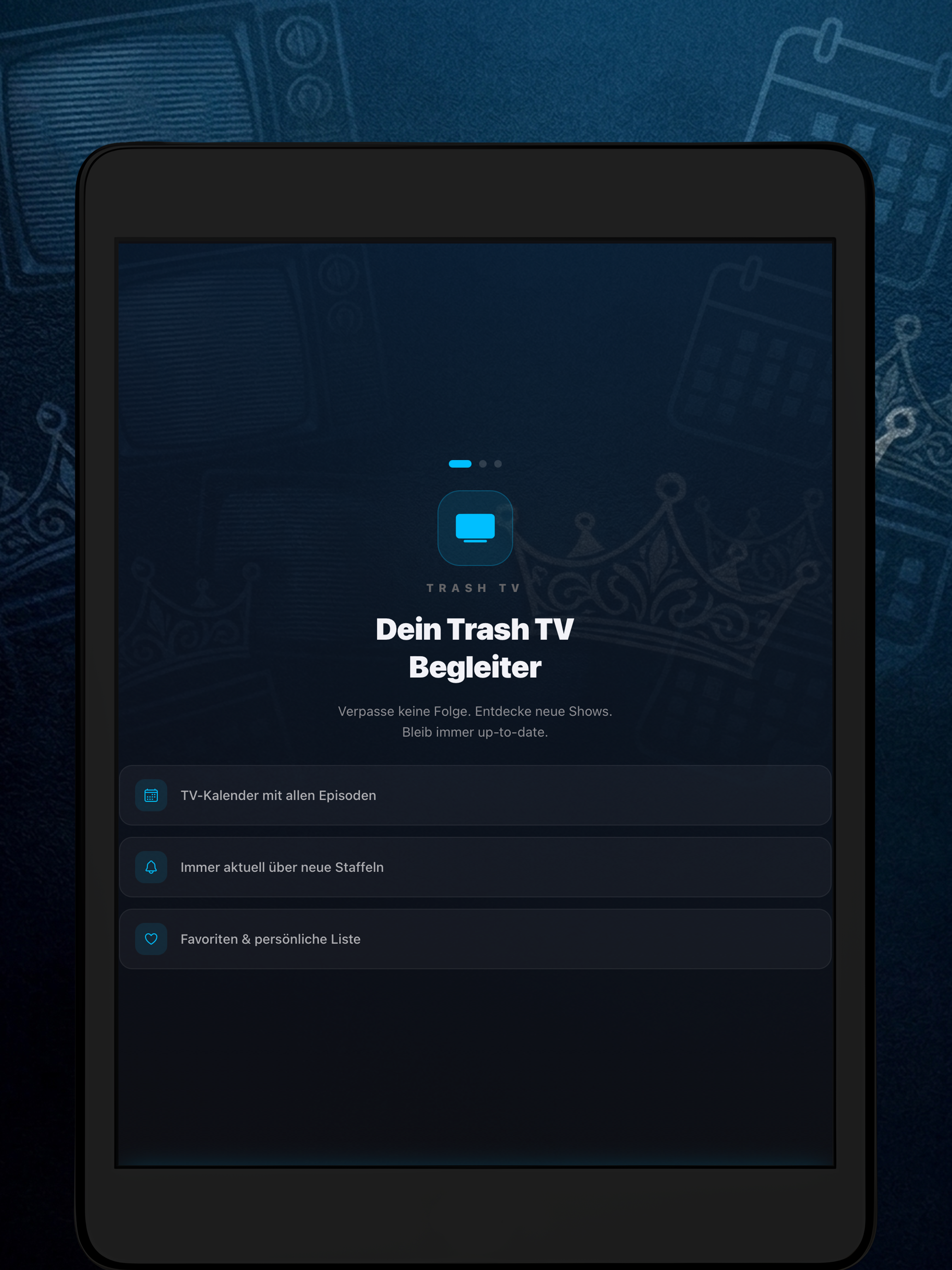 Trash TV Ticker