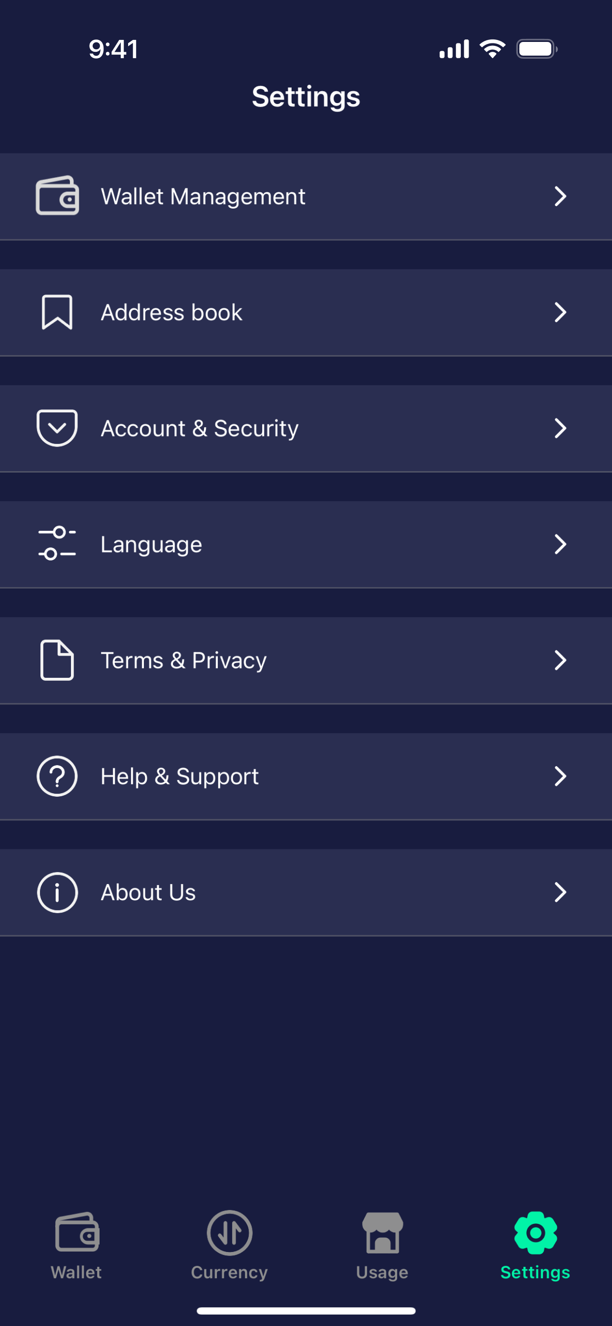 Changer+ Stablecoin Wallet
