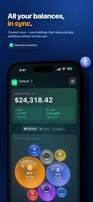 Tracking for Coinbase screenshot 3