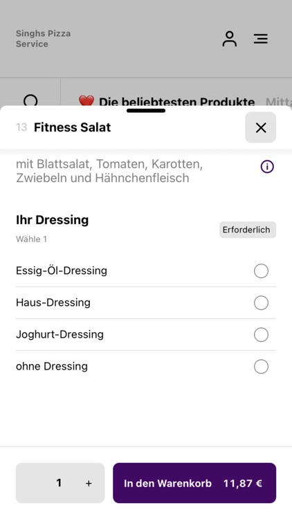 Singhs Pizza Service screenshot-3