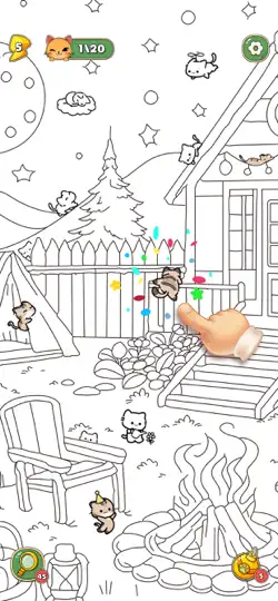 Capture d'écran de Find Cats: Objets Cachés sur iPhone 1