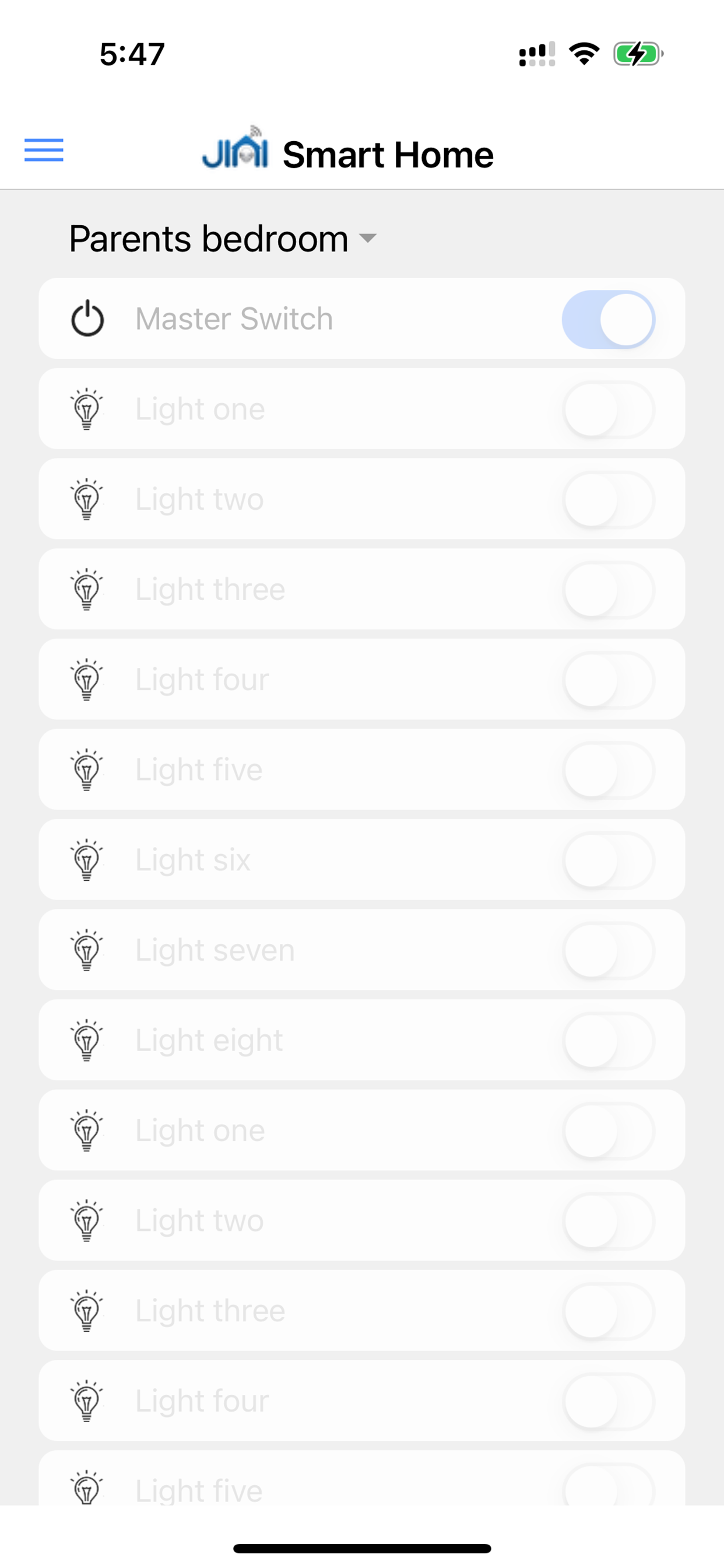 Jini Smart Home