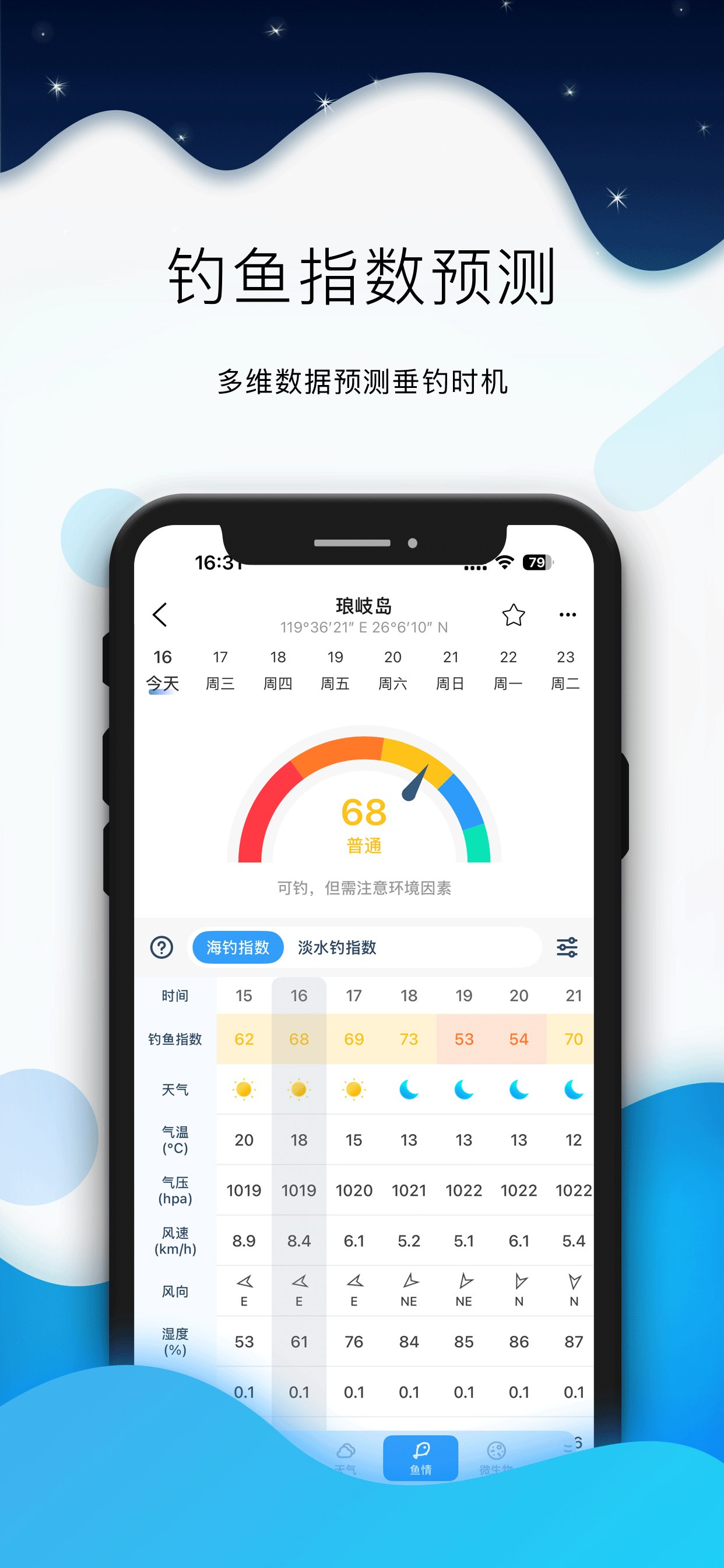 全球潮汐-全球天气预报及离线潮汐 截图 4