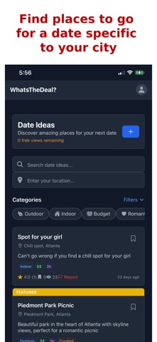 What’s the Deal?  Men’s Dating screenshot