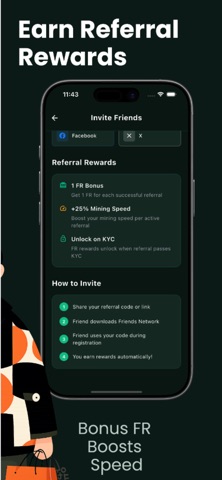 Friends Network FR screenshot