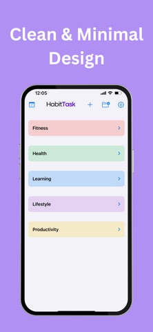 Habit Tracker - HabitTask Screenshot 3 of 5