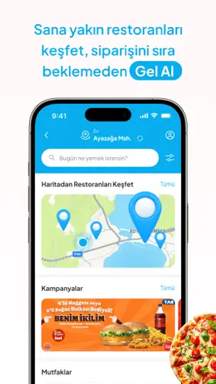 Tıkla Gelsin® - Yemek Siparişi iPhone Ekran Görüntüsü 3