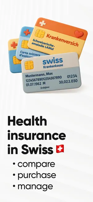 Insurly – simply insured Swiss screenshot 1