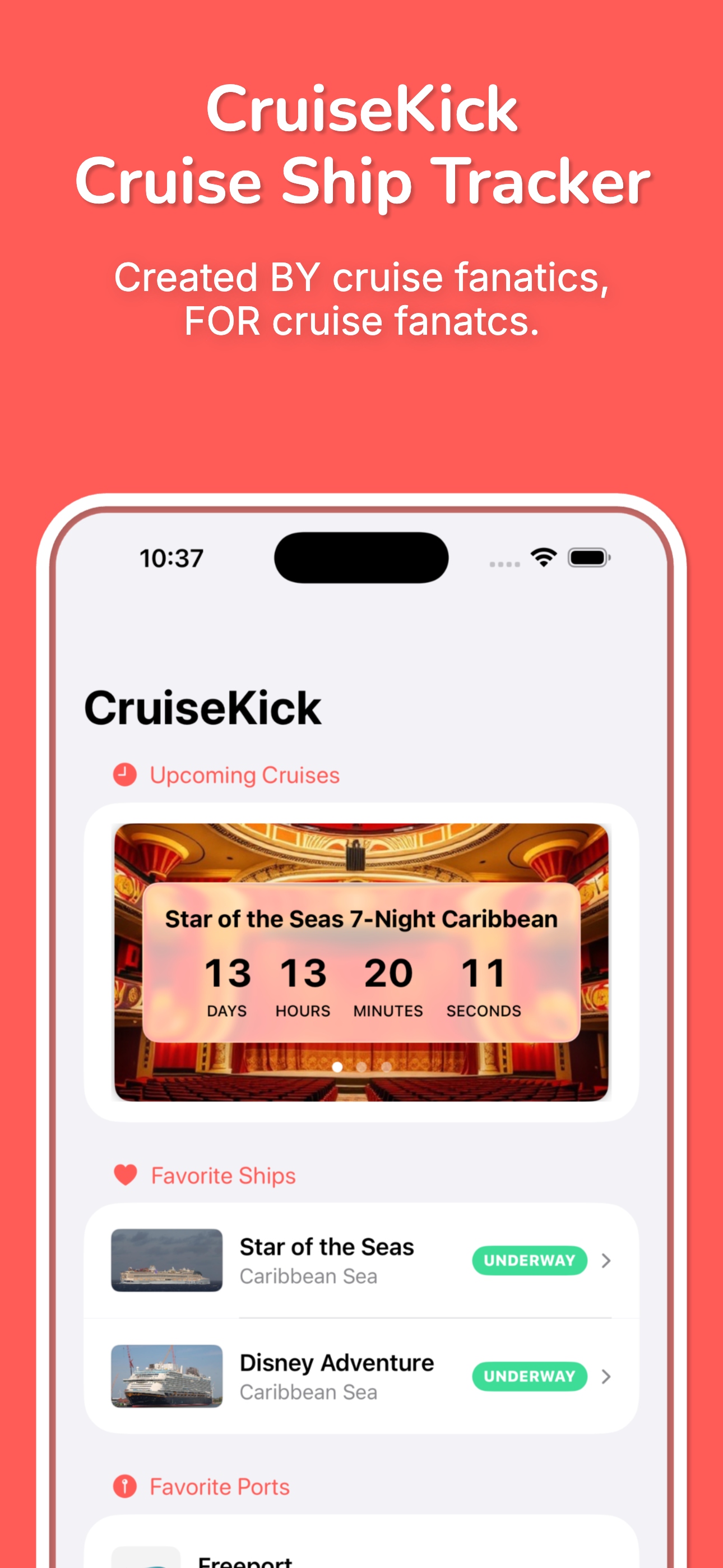 Cruise Ship Tracker