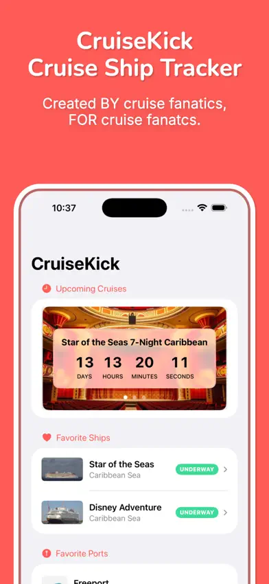 Cruise Ship Tracker screenshot 1