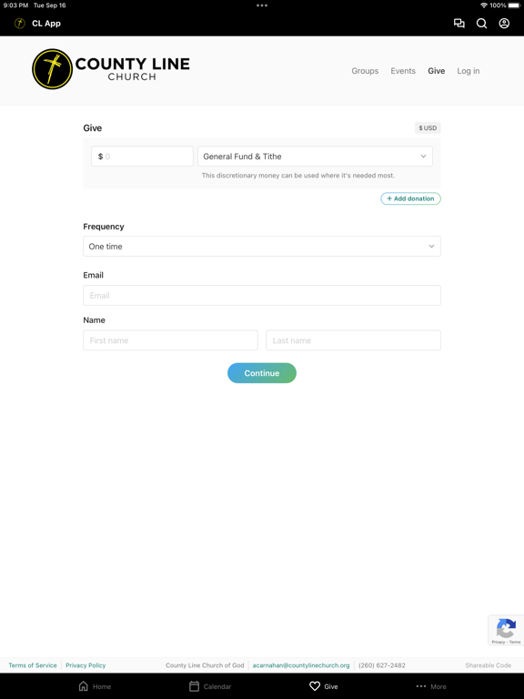 Screenshot #6 pour County Line Church App
