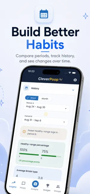 CleverPoop: Poop Tracker screenshot 3
