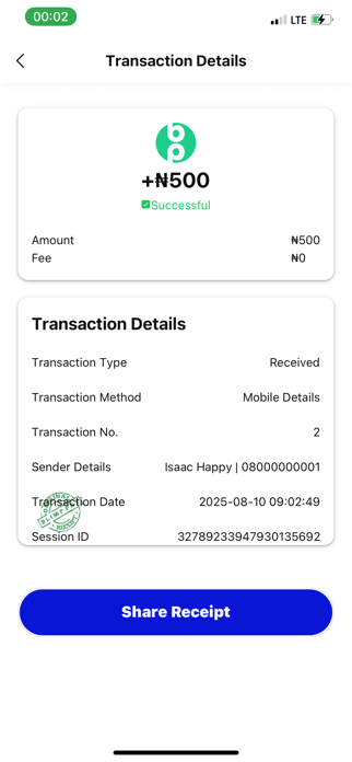 Blimp Pay Screenshot 6 of 8
