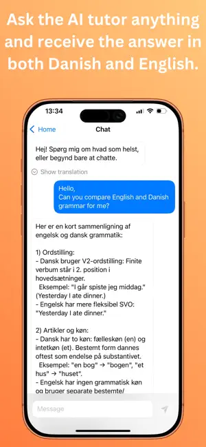 Learn Danish with Fabulo screenshot 2