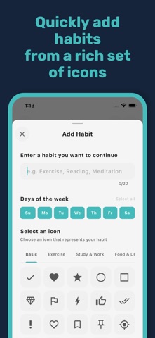 Habitta - Habit Tracker screenshot