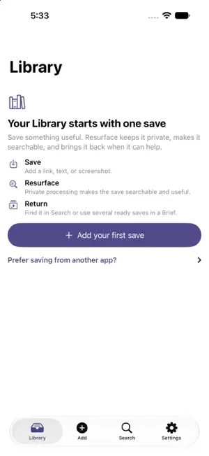 Resurface: Save & Revisit screenshot 3