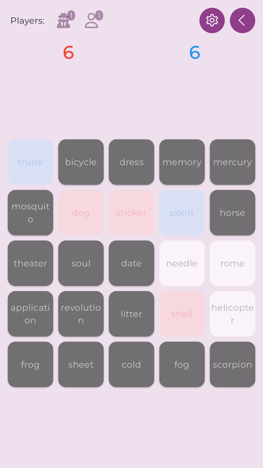 #3. Code Words - Board Game (iOS) 由: Oleksandr Sudarenko