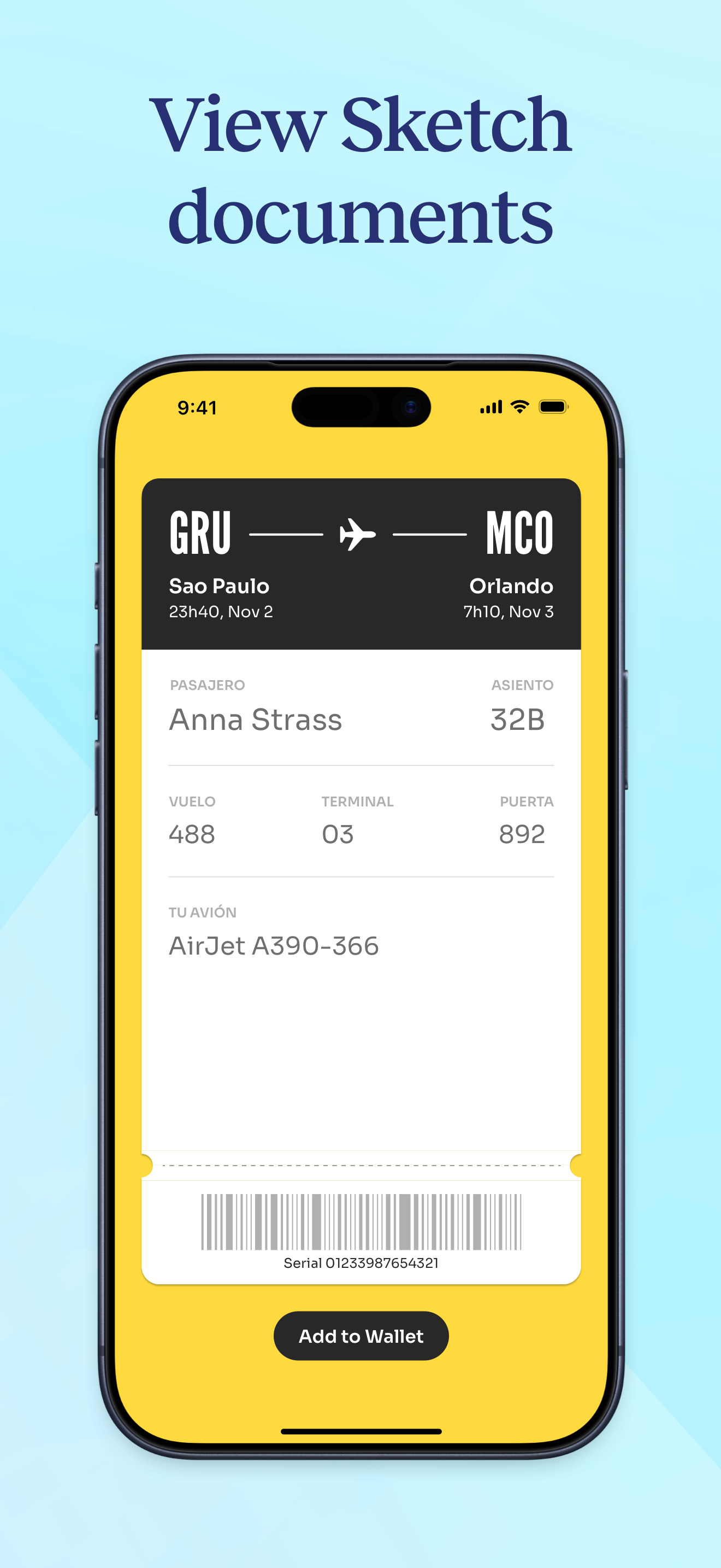 Sketch — View and Mirror