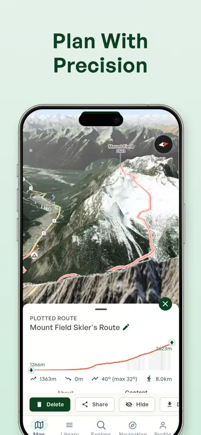 Outmap: Ski & Snowboard Maps screenshot 4