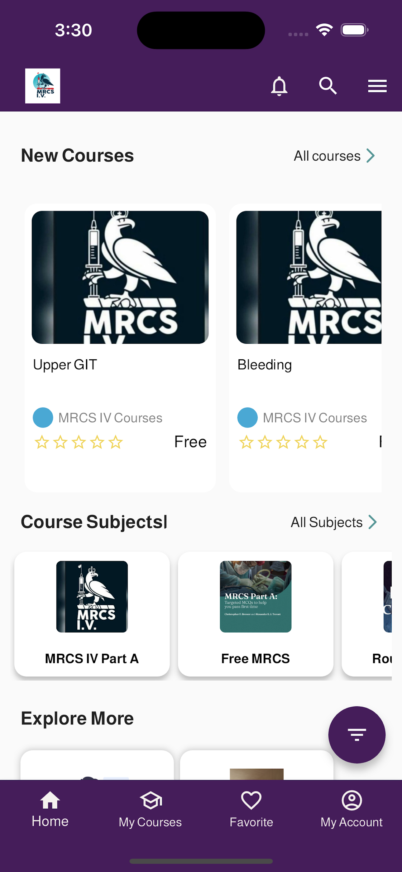 MRCS I.V