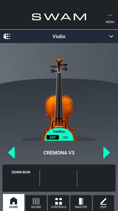 SWAM Violin Screenshot