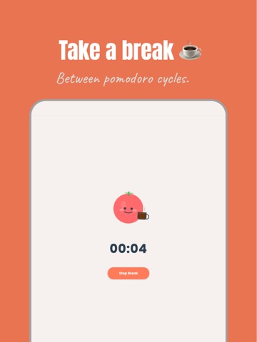 Tomito - Pomodoro Focus iPad screenshot