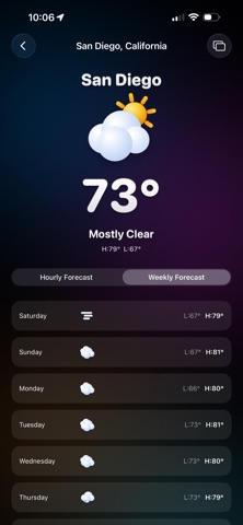 92 Weather Screenshot 10 of 10
