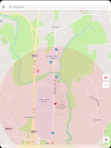 NDrive GPS Portugal Navigation iPad screenshot