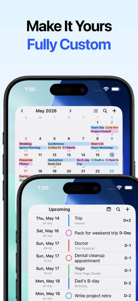 Widget Calendar : Easy&Simple screenshot 4